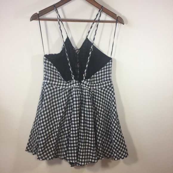 Lost Muse Gingham Rompers - Picture 3 of 8